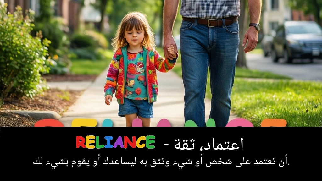 Arabic Illustration for reliance
